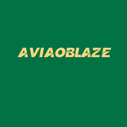 Logo da AVIAOBLAZE