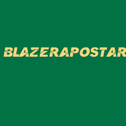 Logo da BLAZERAPOSTAR